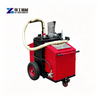 Machine de scellement de fissures routières portable haute performance avec pompe à haute efficacité pour la réparation routière par les équipes de voirie