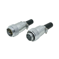 Connecteur d'aviation PLS20 de haute qualité, prise mâle droite et fiche femelle, 2, 3, 4, 5, 7, 8, 9, 10, 12, 14 broches, adaptateur de connexion de câbles