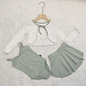2026 Custom Logo Girls Kids Nylon Spandex 8 Colors Dance Skirts Elastic Waist Ballet <strong>Pull</strong> on Skirt - Product Image 4