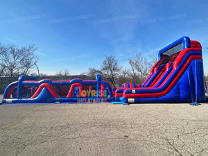 Pista de Obstáculos Inflable para Escalar Rocas para Niños, Castillo Inflable para Jugar y Aventurarse - Product Image 2