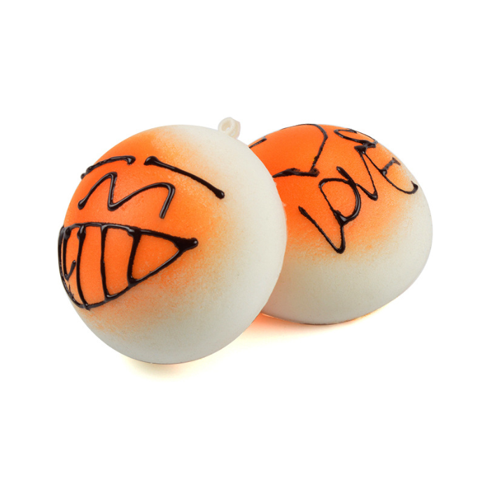New Design Bread Shape Fidgets Squishy Toy Soft Rubber Simulation Food Squeeze Toys for Children Funny Stress Relief Kids Toys