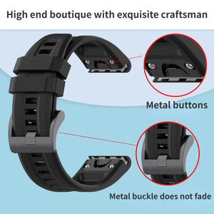 Win-Win 20mm 22mm 26mm <span class=keywords><strong>Bracelet</strong></span> de montre de sport en silicone anti-transpiration pour <span class=keywords><strong>Garmin</strong></span> <span class=keywords><strong>Fenix</strong></span> 8 7x7 <span class=keywords><strong>Bracelet</strong></span> de montre intelligente à dégagement rapide - Product Image 3