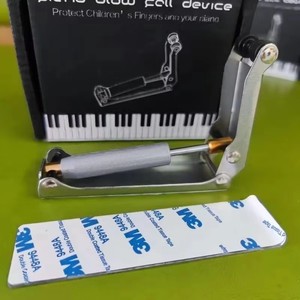 Dispositivo di rallentamento per copertura pianoforte, accessorio musicale - Product Image 6