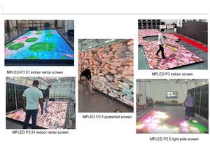 מסך אריח אינטראקטיבי עמיד למים בהירות גבוהה עבור קניון הבמה תצוגה - Product Image 5