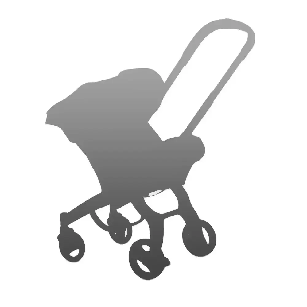 Carrinho de bebê multifuncional 4 em 1 para carrinho de bebê, carrinho de bebê multifuncional com sistema de viagem portátil