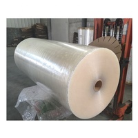 Ruban Bopp auto-adhésif brun jaunâtre transparent Opp Gum Jumbo Roll 1280 mm 4000 M