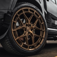 Jantes en alliage forgé personnalisées en bronze de 17, 18, 19, 20, 21, 22, 24, 26 pouces, 4x4, 5x114.3, 5x112, 5x120, 5x130 pour roues tout-terrain