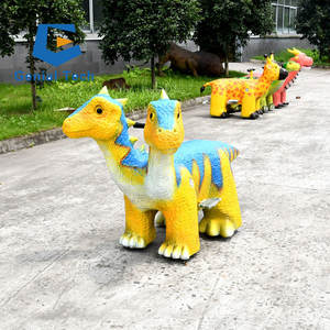 JN-Z23J28 Dino Park, Dinosaurio Eléctrico Motorizado para Niños, Scooter <span class=keywords><strong>de</strong></span> Dinosaurio para Parque <span class=keywords><strong>de</strong></span> Atracciones - Product Image 6