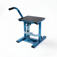Support de levage central pour moto usiné CNC robuste