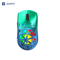 Nuevo Mouse Inalámbrico para Juegos RGB 2026, Recargable de 650 mAh, Óptico, LED, 2.4 GHz, Diseño Ergonómico Hueco para Portátil