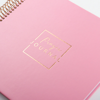Impression personnalisée Spirale Affirmation Gratitude Manifestation Bible Organisateurs Planificateur Christian Mon Journal de Prière pour les Femmes