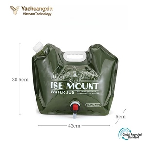 Foldable Water Jug 7.5L PEVA <b>Hydration</b> <b>Bladder</b> Camping Outdoor Drinking Water Storage Bag - Product Image 2
