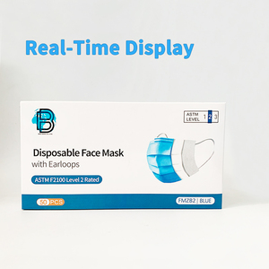 Xianzhibo Dùng Một Lần Không Dệt Người Lớn Mặt Nạ Mặt Nạ Y Tế <span class=keywords><strong>ASTM</strong></span> <span class=keywords><strong>F2100</strong></span> Phẫu Thuật 3-Lớp Nha Khoa Bệnh Viện Sử Dụng Hàng Ngày Mặt Nạ - Product Image 3