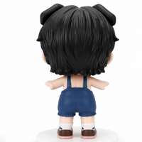 Figurine de mode en PVC personnalisée, jouet artistique, personnage de dessin animé mignon en plastique, statue 3D personnalisée, figurine articulée