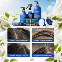Huile de traitement capillaire au collagène et à la biotine OEM, stoppe la chute des cheveux, stimule la croissance, répare les cheveux abîmés, produits de soin des cheveux