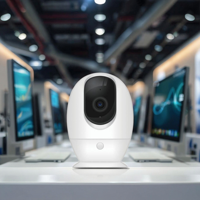 Tuya RP6 4MP Indoor PTZ IP WiFi Security Camera CMOS Night Vision Alarm Cloud Motion Detection Two-Way Audio Wide Angle 1 Year