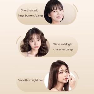 Plancha de Pelo Profesional para Salón, Alisador de Cabello Eléctrico con Pantalla LCD, Calentamiento Rápido, Herramienta de Peinado para Cabello Húmedo/Seco, Uso en Hoteles, Ajustable - Product Image 6