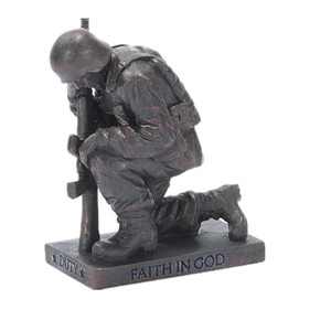 polyresin statua <span class=keywords><strong>in</strong></span> <span class=keywords><strong>bronzo</strong></span> soldato figura scultura figurine - Product Image 5