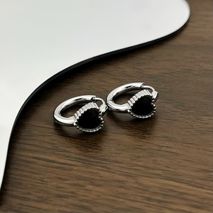 Boucles d'oreilles pendantes géométriques en acier inoxydable, design simple et original, plusieurs modèles, plaqué argent, unisexe, bijoux de mode - Product Image 3