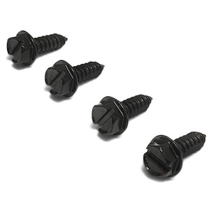 Tornillos Negros Antirrobo <span class=keywords><strong>para</strong></span> Fijar Matrículas, Marcos y Cubiertas de Matrículas en Automóviles y Camiones - Product Image 3