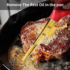 Poire à Dinde en Silicone avec Aiguilles pour Injections Multi-Matériaux (Métal Plastique PP) pour Steak Cuisson Viande Marinade Injecteur - Product Image 5