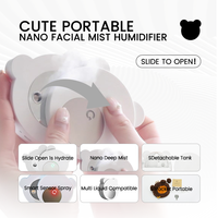 Pulvérisateur de brume nano portable pour le soin de la peau du visage, machine de beauté à ultrasons pour l'hydratation, pour usage personnel à domicile
