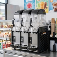 Commerciële groente- en fruitsap-slushmachine, grote capaciteit, slushmachine voor koude dranken, sapcentrifuge, slushmaker