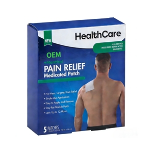 MK <span class=keywords><strong>OTC</strong></span> 멘톨 진통 패치 맞춤형 메틸 살리실레이트 진통 플라스터 캠포르 근육통 패치 제조업체 무릎 통증 패치 - Product Image 1