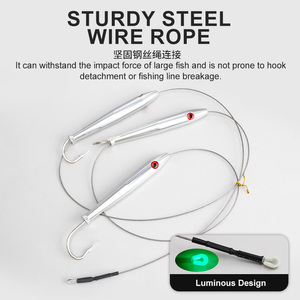 TEASER TR011 4,7 pouces, gros appât de pêche à la traîne, appât de pêche en eau salée, appât de pêche au thon à la traîne, appât de pêche en eau profonde - Product Image 6