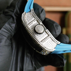 Relojes de Lujo para Mujer, Mecánicos, RM 19-01, Material de Oro Rosa, Diamante Moissanita, Tourbillon, Reloj Automático de Moda para Mujer - Product Image 4