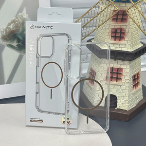 Coque de téléphone antichute en TPU couleur unie, super magnétique, fine et la plus vendue, pour iPhone 12/12 Pro Max/13/14/15/16/17 Pro Max avec protection caméra - Product Image 5