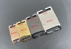 Slide-on pet yaka etiketleri paslanmaz çelik köpek etiketi boşlukları - Product Image 4