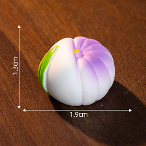 1:12 simulación miniatura comida y fruta resina pastel flor Dim Sum pastel DIY Decoración Accesorios Mini escritorio Knickknacks - Product Image 1
