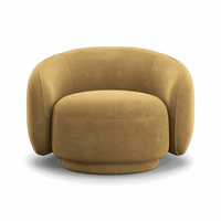 Fauteuil de détente individuel en acier, design moderne et luxueux, idéal pour petit salon, bureau à domicile, salle à manger, hôtel