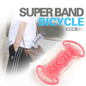 Richy Multi Function Phone Holder Black And Pink <b>Plastic</b> For Riding Outdoor Cycling <b>Bracket</b> - Product Image 4