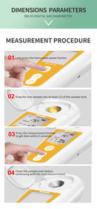 BM-03S 0-55% Brix Vente Chaude Fabrication <span class=keywords><strong>Mini</strong></span> Portable Fruits Sucre Brix Mètre Réfractomètre Numérique Prix - Product Image 3