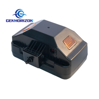 Conjunto de Faros Delanteros Genhorizon con Montaje M12, Carcasa Grande, Iluminación para Piezas de Cargadora de Ruedas Serie 50