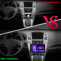 Vente en gros pour Lexus RX300 RX330 RX350 RX400H II 2 pour Toyota Harrier 2 2003 - 2019 Unité principale d'autoradio Android Navigation GPS