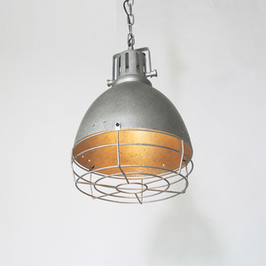 Luminária Pendente Industrial Vintage para Restaurante e Café, Lâmpada Suspensa com Abajur de <span class=keywords><strong>Metal</strong></span> Antigo para Bar, Base E27 - Product Image 2
