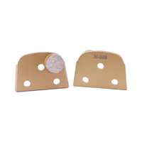 Préparation du sol meulage du béton meulage diamant à liaison dure meuleuse de sol Lavina 30 # grain chaussures de meulage segment d'étape