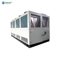 Système de refroidissement par air de 60 tonnes, climatisation HVAC, machine à réfrigérant au gaz vert refroidi par air