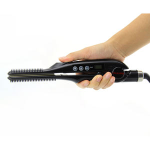 Offre Spéciale professionnel Titaniums fer plat <span class=keywords><strong>Plancha</strong></span> De Cabello professionnel personnalisé Salon fer à lisser revêtement ionique négatif - Product Image 6