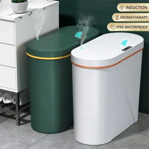 New Designer Induction Smart Sensor Trash Can waste bin Inteligente Trash Bin Creative Bathroom Automatic Home Office Waterproof