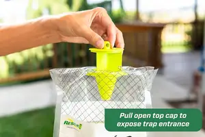 Trung Quốc nhà máy cứu hộ túi lớn ngoài trời dùng một lần treo Fly Trap túi lớn Fly Trap dùng một lần ngoài trời sử dụng dayoung dayang