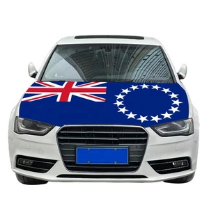 Produit promotionnel, publicité commerciale, housse de capot de voiture en spandex extensible, drapeau national de tous les pays - Product Image 4