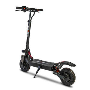 Scooter Eléctrico Plegable para Adultos con Asiento, Batería de Litio de 2000w, Portátil, Envío Gratis, <span class=keywords><strong>Nanrobot</strong></span> D4+2.0, 10 Pulgadas, 52v, Negro, Unisex - Product Image 4