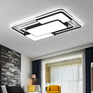 Lustre de iluminação LED luzes de teto de cristal para sala de estar, cozinha, quarto, restaurante, bar, interior, casa