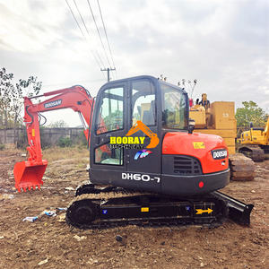 Well-Maintained Doosan DH60-7 CE EPA 6 Ton <b>Mini</b> Digger Second-<b>Hand</b> Crawler Excavator Korea Hydraulic Pump Gear Doosan Engine - Product Image 4