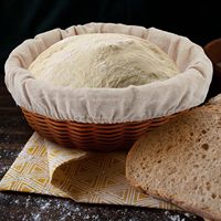 Panier de levage rond Yulin Jiafu pour la levure de pain, kit de démarrage pour la levure de pain avec doublure pour la maison