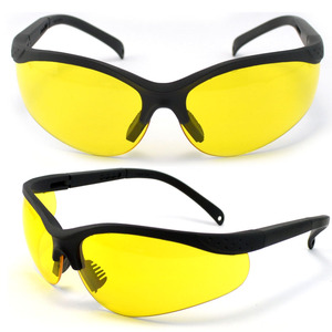 Lunettes de vision nocturne UV avec verres jaunes Lunettes de sport anti-buée Lunettes de sécurité avec certification ANSI Z87.1 pour le tir - Product Image 6
